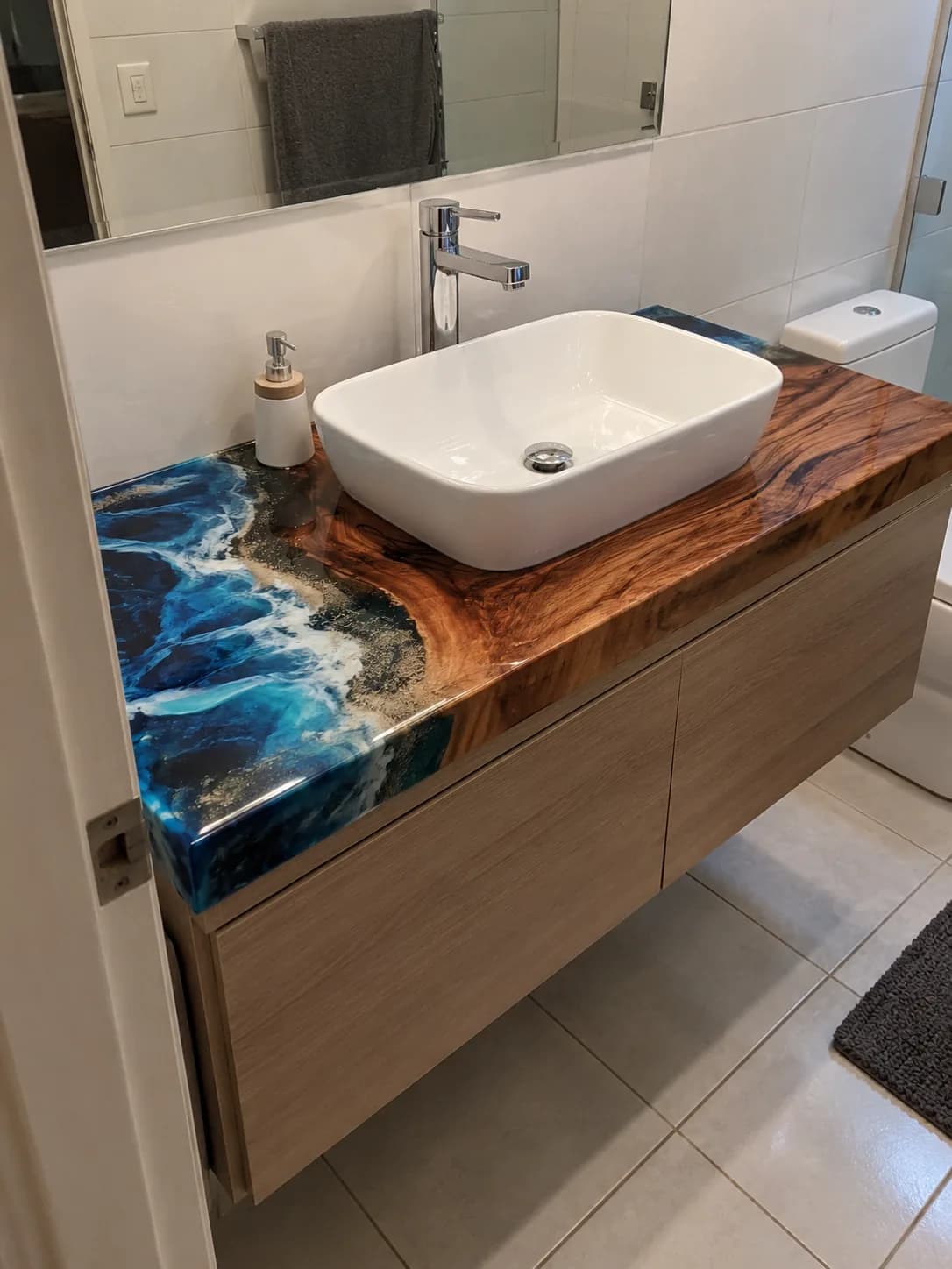 Cubierta de baño
